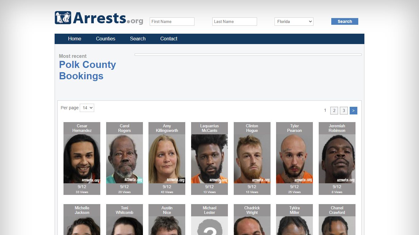 Polk County Arrests and Inmate Search